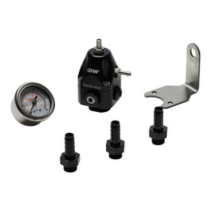 DWR550C Fuel Regulator w/Gauge 3/8 Barb Fitting