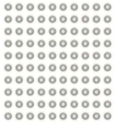 Aluminum Back Up Washer 1/8IN 100PK