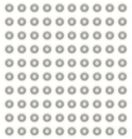 Aluminum Back Up Washer 1/8IN 100PK