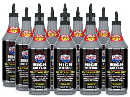 High Mileage Oil Stabili zer Case 12 x 1 Qt.