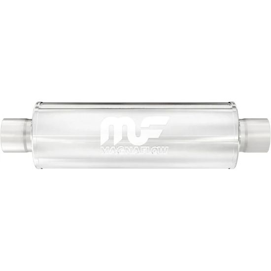Stainless Bullet Muffler 2.25in In/Out