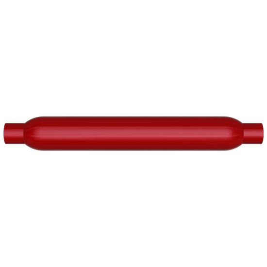 Red Pack Aluminized Muffler 2in In / Out