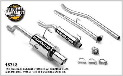 01-03 Honda Civic DX/LX/ EX 1.7L Cat Back Kit