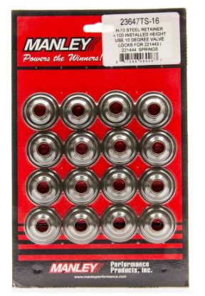 1.570 H-13 10-Deg Valve Spring Retainers +.100