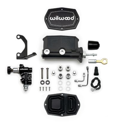 Tandem M/C Kit W/Prop Valve Mustang Black