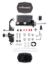 Tandem M/C Kit W/Prop Valve 7/8IN Black