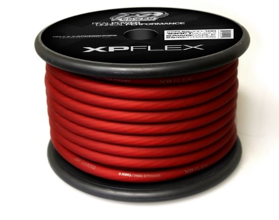 XP Flex Battery Cable 2 AWG 100ft Red